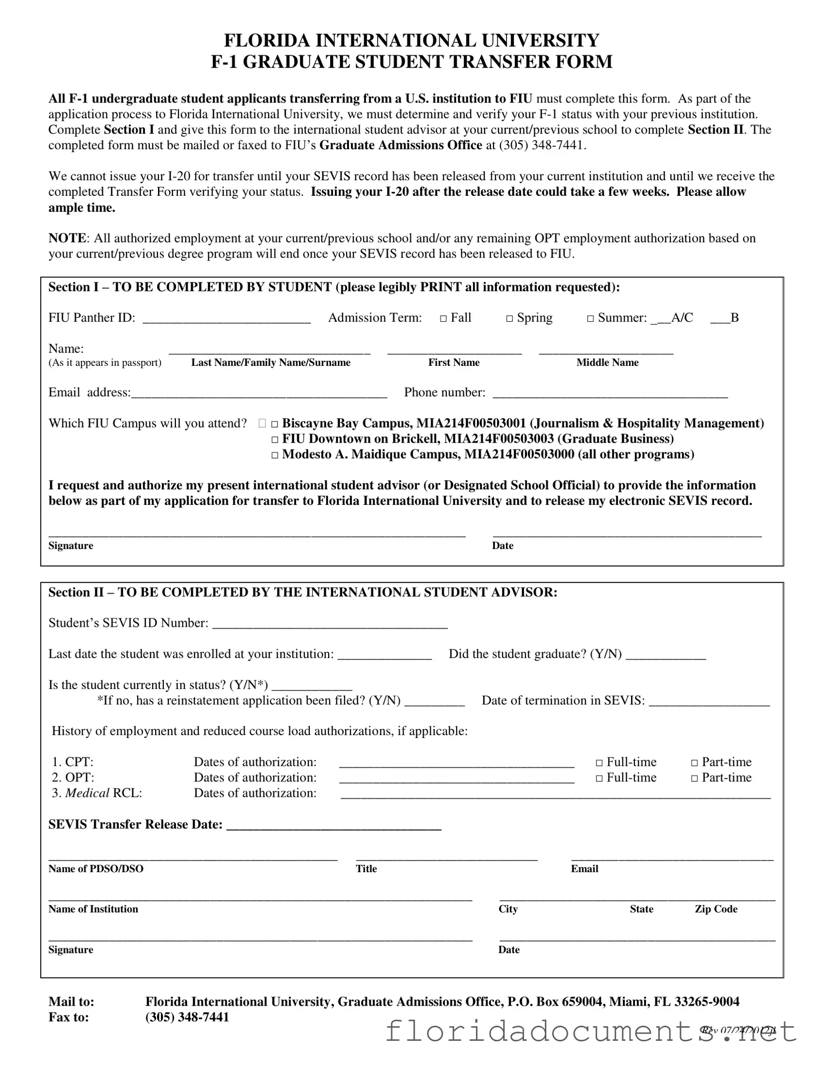 Fill in a Valid Florida F 1 Form