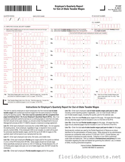 Fill in a Valid Florida Form